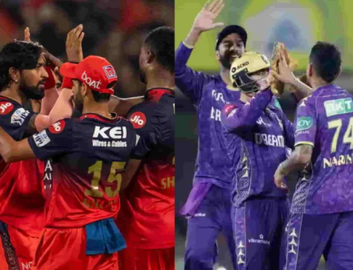 RCB vs KKR : रॉयल चैलेंजर्स बेंगलुरु और कोलकाता नाइटराइडर्स आज आमने-सामने, जानिए कैसा रहेगा पिच और मौसम का मिजाज