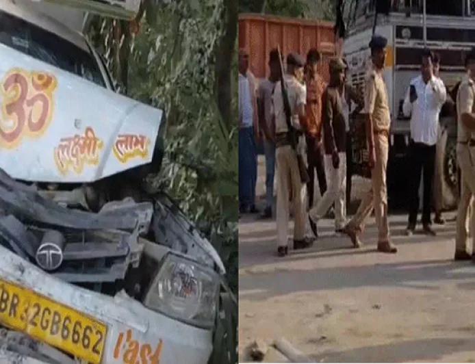 BREAKING : खगड़िया में भीषण सड़क हादसा, ट्रक ने ऑटो को रौंदा, 7 की दर्दनाक मौत, मची चीख-पुकार