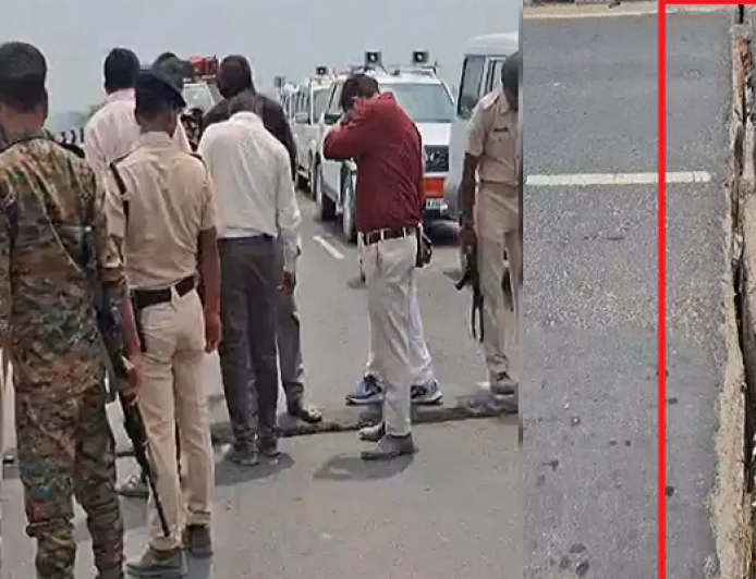 बिहार के 600 करोड़ के इस पुल में आई 9 इंच की दरार, मचा हड़कंप, मौके पर पहुंचे DM, जांच के लिए विशेषज्ञ टीम तलब