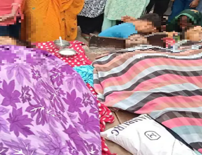 हजारीबाग में सेफ्टी टैंक बना काल, जहरीली गैस ने एक ही परिवार के तीन लोगों की ले ली जान
