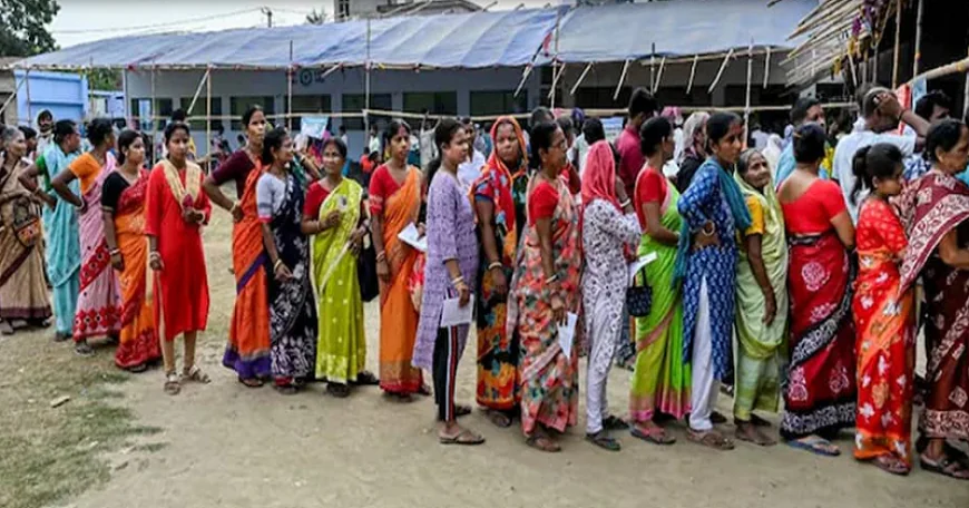 पश्चिम बंगाल में 15 बूथों पर पुनर्मतदान जारी, री-पोलिंग के दौरान फालता में बवाल, दोपहर तीन बजे तक 72.43% हुआ मतदान
