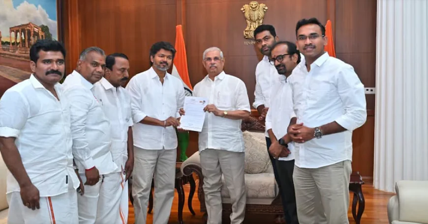 तमिलनाडु में विजय ने सरकार बनाने का दावा किया पेश, कांग्रेस से मिलाया हाथ, बोली DMK - पीठ में भोंका छुरा