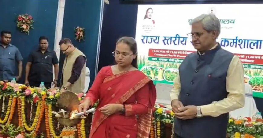 अल्पवृष्टि से निपटने को झारखण्ड तैयार, खरीफ कर्मशाला में बनी 10 साल की रणनीति, किसानों के लिए एक्शन मोड में कृषि विभाग