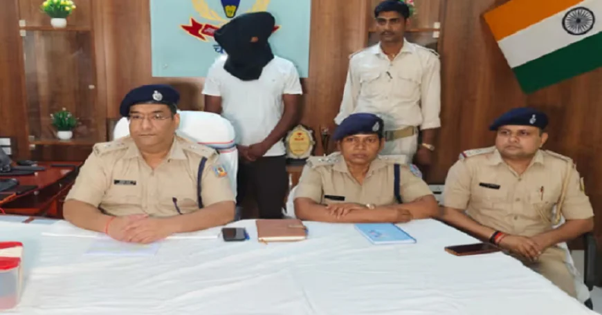 चतरा पुलिस को मिली बड़ी कामयाबी, 10 लाख रुपये की अफीम के साथ दबोचा गया तस्कर