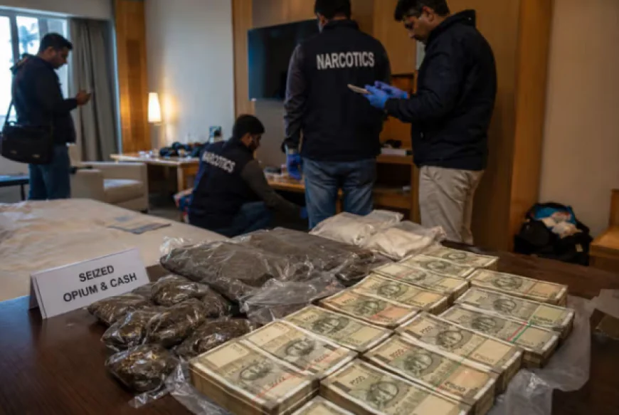 झारखंड में महाराष्ट्र नारकोटिक्स ब्यूरो की बड़ी रेड, करोड़ों की अफीम के साथ होटल मालिक को ले गई टीम