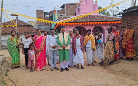 बारूडीह में तीन दिवसीय अखंड हरि कीर्तन का शुभारंभ