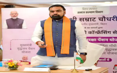 बिहार में 94.29 लाख पेंशनधारियों के खातों में पहुंची मई माह की राशि, मुख्यमंत्री सम्राट चौधरी ने DBT से भेजे 1096 करोड़ रुपये