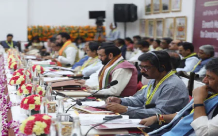 पीएम मोदी की अध्यक्षता में नीति आयोग की बैठक शुरू, सीएम हेमंत सोरेन भी हुए शामिल