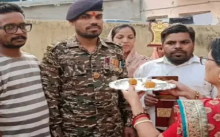 बोकारो के लाल ने बढ़ाया देश का मान, CRPF जवान को मिला शौर्य चक्र
