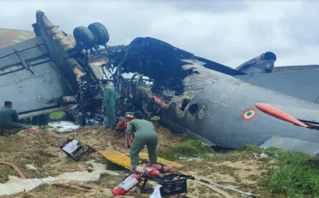 असम के जोरहाट में भारतीय वायुसेना का AN-32 विमान क्रैश, IAF के 5 जवान शहीद, लैंडिंग के दौरान हुआ हादसा