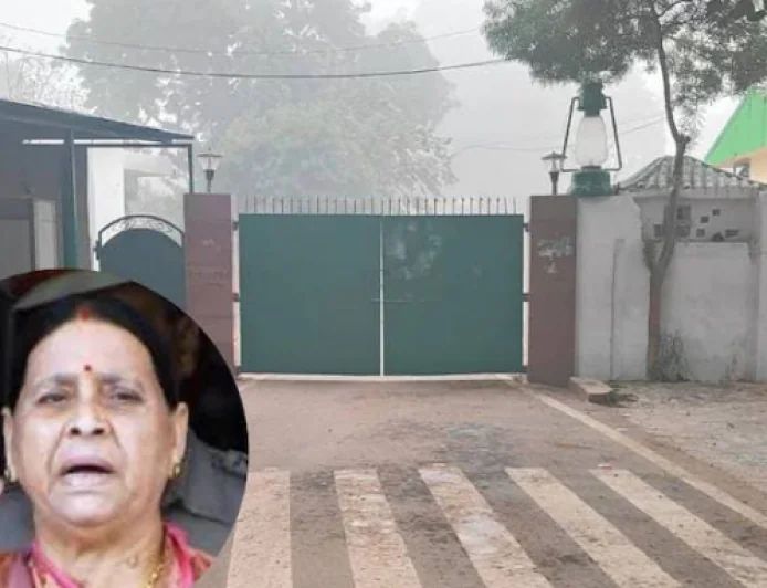 बंगला विवाद पर गरमाई सियासत, बोली JDU -हर हाल में राबड़ी आवास करना होगा खाली, आरजेडी का पलटवार : किया जा रहा है टारगेट