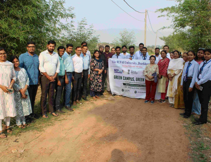 ICFAI UNIVERSITY JHARKHAND ने “ग्रीन कैंपस, ग्रीन कम्युनिटी” अभियान का शुभारंभ किया