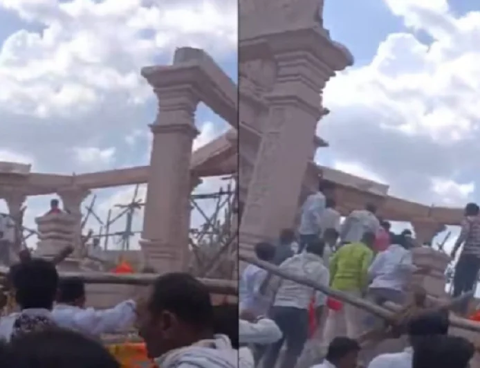 BIG BREAKING : महाराष्ट्र में हनुमान मंदिर की गिरी छत, 7 की मौत, 25 घायल