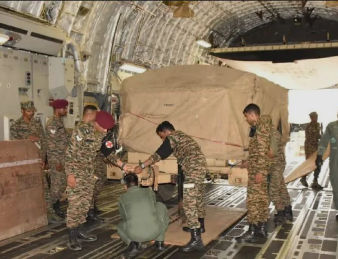 भूकंप से तबाह वेनेजुएला के लिए भारत ने भेजी मदद, C-17 ग्लोबमास्टर से राहत सामग्री और ‘भीष्म क्यूब’ लेकर पहुंची टीम