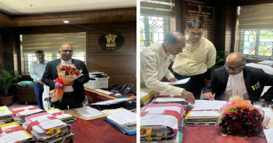 झारखंड के नए एडवोकेट जनरल रोहितश्य रॉय ने संभाला पदभार 