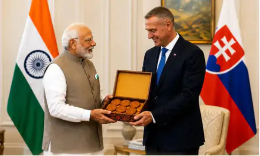 बिहार का ठेकुआ विदेश ले गए PM मोदी, स्लोवाकिया के स्पीकर को किया भेंट, बोले दीघा MLA - विश्व मंच पर भारत की समृद्ध विरासत का संदेश