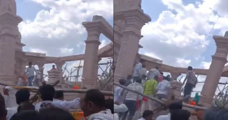 BIG BREAKING : महाराष्ट्र में हनुमान मंदिर की गिरी छत, 7 की मौत, 25 घायल
