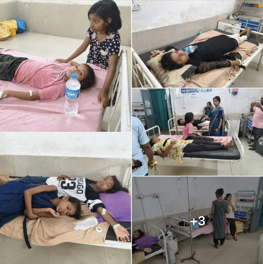 गढ़वा के कस्तूरबा विद्यालय में ख़राब भोजन और टंकी के दूषित पानी पीने के कारण 100 से अधिक छात्राएं बीमार