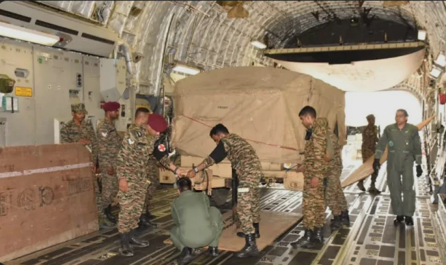 भूकंप से तबाह वेनेजुएला के लिए भारत ने भेजी मदद, C-17 ग्लोबमास्टर से राहत सामग्री और ‘भीष्म क्यूब’ लेकर पहुंची टीम