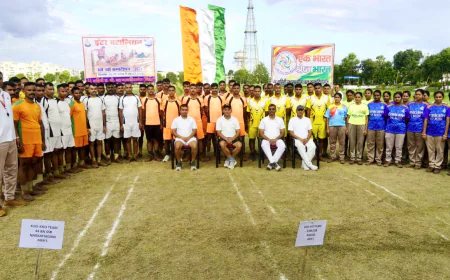 44वीं वाहिनी एसएसबी नरकटियागंज में तीन दिवसीय इंटर बटालियन खो-खो प्रतियोगिता का शुभारंभ