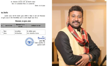 बांकीपुर उपचुनाव : नितिन नबीन के करीबी अभिषेक होंगे भाजपा के उम्मीदवार