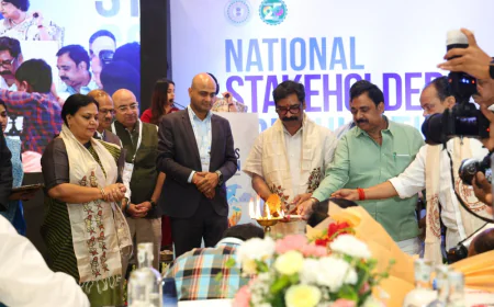मुख्यमंत्री हेमंत सोरेन ने  किया दो दिवसीय नेशनल स्टेकहोल्डर्स कंसल्टेशन का आगाज