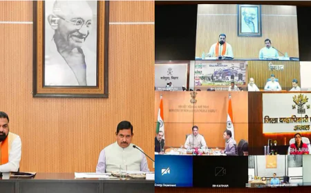 सम्राट चौधरी ने की खाद्य सुरक्षा और ऊर्जा योजनाओं की समीक्षा, केंद्रीय मंत्री प्रह्लाद जोशी के साथ की हाई लेवल मीटिंग