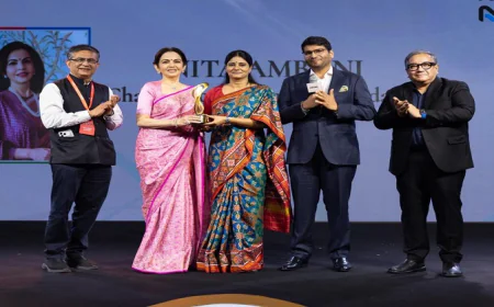 रिलायंस फाउंडेशन की चेयरपर्सन नीता अंबानी को फॉर्च्यून इंडिया का सबसे बड़ा सम्मान,  मोस्ट पावरफुट वुमेन की सूची में टॉप पर