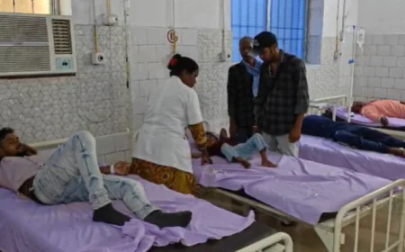 गिरिडीह में जंगली मशरूम खाने से एक ही परिवार के 6 लोग बीमार, सदर अस्पताल में जारी है इलाज