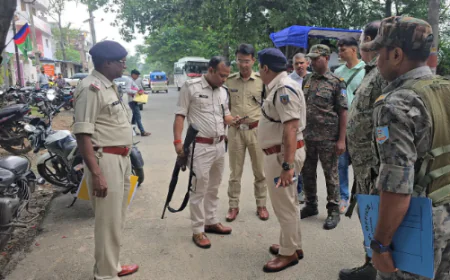 चतरा में एसपी आवास के सामने दिनदहाड़े फायरिंग, प्राइवेट गार्ड की मौत; जिला बल का जवान हिरासत में