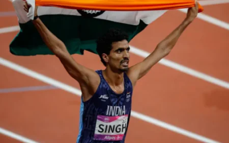 कॉमनवेल्थ गेम्स 2026: गुलवीर सिंह ने रचा इतिहास, 10,000 मीटर में भारत को दिलाया पहला सिल्वर