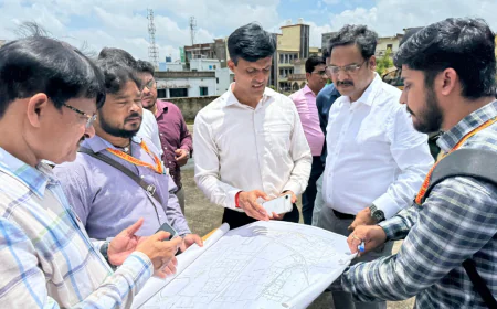 रांची में बनेगा मल्टी लेवल पार्किंग सहित आधुनिक मार्केटिंग काम्प्लेक्स, नगर आयुक्त ने अपर बाजार का निरीक्षण किया