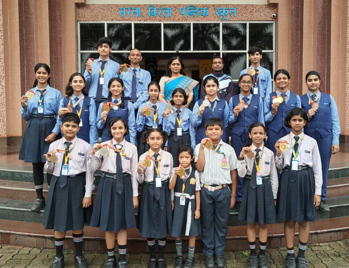 राष्ट्रीय ताइक्वांडो चैंपियनशिप के लिए सरला बिरला पब्लिक स्कूल के 04 खिलाड़ियों का हुआ चयन