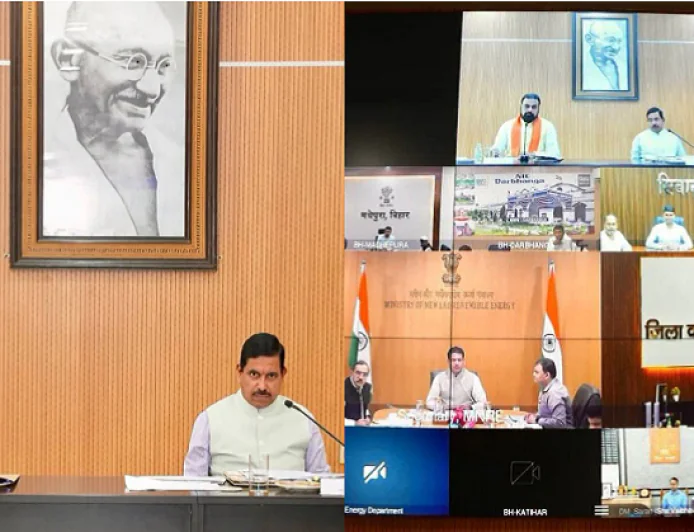 सम्राट चौधरी ने की खाद्य सुरक्षा और ऊर्जा योजनाओं की समीक्षा, केंद्रीय मंत्री प्रह्लाद जोशी के साथ की हाई लेवल मीटिंग