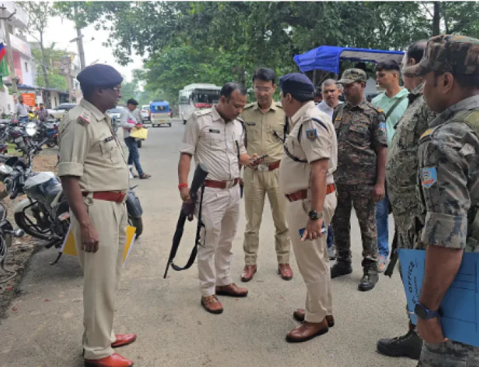 चतरा में एसपी आवास के सामने दिनदहाड़े फायरिंग, प्राइवेट गार्ड की मौत; जिला बल का जवान हिरासत में