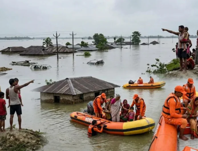 असम में बाढ़ से प्रभावित 10 हजार परिवारों तक राहत पहुंचाएगा रिलायंस फाउंडेशन, 4 हजार मवेशियों की भी होगी देखभाल