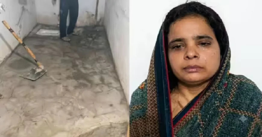 BIG NEWS : पति की हत्या करके बाथरूम में दफनाया, फर्श बनवाई, करती रही स्नान, 45 दिनों बाद खुला राज 