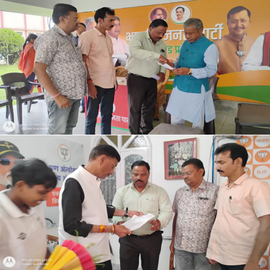 स्वर्ण व्यवसायियों की सुरक्षा को लेकर तेज हुई मुहिम, केंद्रीय मंत्री संजय सेठ व नेता प्रतिपक्ष बाबूलाल मरांडी को सौंपा ज्ञापन