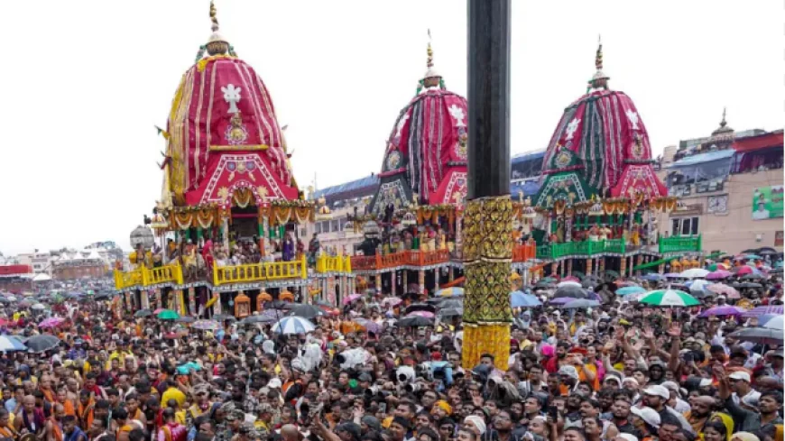 BIG BREAKING : पुरी में जगन्नाथ रथयात्रा में भगदड़, 1 की मौत, 200 से ज्यादा घायल, तेज बारिश के बीच 10 लाख से ज्यादा लोग मौजूद