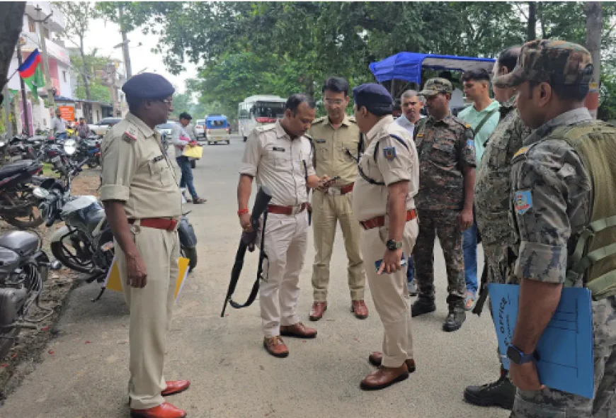 चतरा में एसपी आवास के सामने दिनदहाड़े फायरिंग, प्राइवेट गार्ड की मौत; जिला बल का जवान हिरासत में