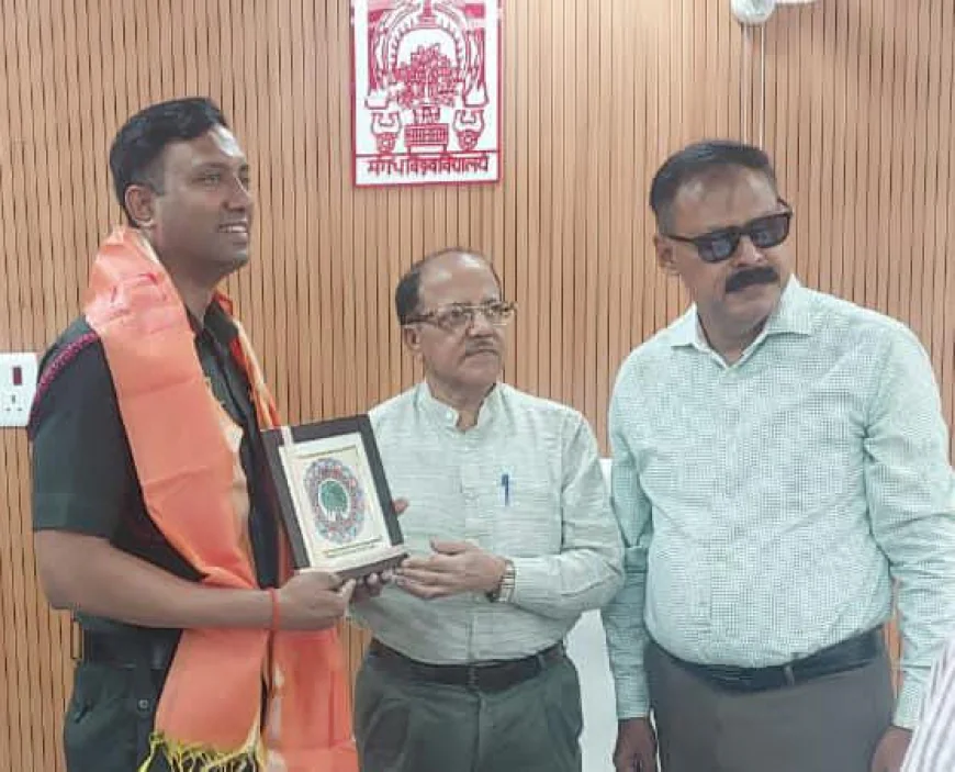 फरवरी 2027 में मगध विश्वविद्यालय में फिर होगी अग्निवीर भर्ती रैली तैयारियां शुरू, भर्ती निदेशक कर्नल आर. मदन मोहन ने कुलपति से की मुलाकात, विश्वविद्यालय ने हरसंभव सहयोग का दिया भरोसा