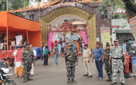 सावन की पहली सोमवारी पर रांची पुलिस अलर्ट, 500 अतिरिक्त जवान तैनात, कावर पथ पर होगी विशेष चौकसी