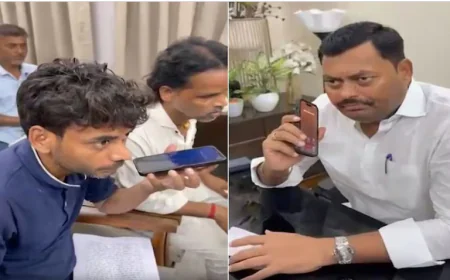 बिहार के मंत्री के सामने ही 50 हजार की रिश्वत की मांग, फोन पर सुनते ही बोले : एक घंटे में करो सस्पेंड, देखें VIDEO