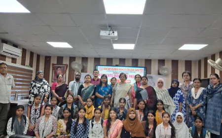 गौतम बुद्ध महिला कॉलेज में आज नए शैक्षणिक सत्र: 2026-30 बैच की छात्राओं के लिए छात्रा उन्मुखी कार्यक्रम