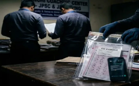धनबाद में भी CID की रेड, कई ठिकानों समेत कोचिंग सेंटर्स पर छापा, मचा हड़कंप
