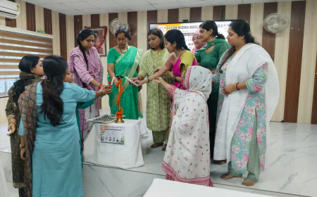 जीबीएम कॉलेज में अंग्रेजी विभाग ने स्पीच कम्पटीशन एवं फ्यूजन डान्स कम्पटीशन का किया आयोजन, स्वतंत्रता पखवाड़ा - 2026 के तहत "द रोल ऑफ इंडियन इंग्लिश पोएट्स इन द फ्रीडम मूवमेंट" विषय पर हुईं प्रतियोगिताएँ