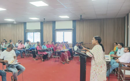 जगजीवन कॉलेज के मनोविज्ञान विभाग में इंटर्नशिप जागरूकता कार्यक्रम आयोजित, विद्यार्थियों को दिए गए महत्वपूर्ण दिशा-निर्देश