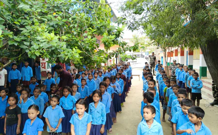 वंदे मातरम् की 150वीं वर्षगांठ पर 44वीं वाहिनी एसएसबी में सामूहिक गायन, गूंजा राष्ट्रप्रेम का स्वर