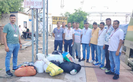 ट्रेन की सीट के नीचे लावारिस बोरियों से 372 लीटर महुआ शराब बरामद, जीआरपी में केस दर्ज