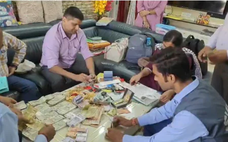 एग्जीक्यूटिव इंजीनियर के 4 ठिकानों पर SVU की रेड, बिहार के तीन जिलों में कागजात खंगाल रही टीम
